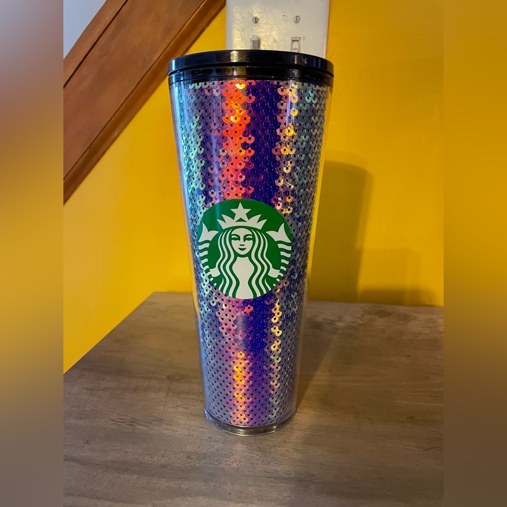 Starbucks sparkly tumbler